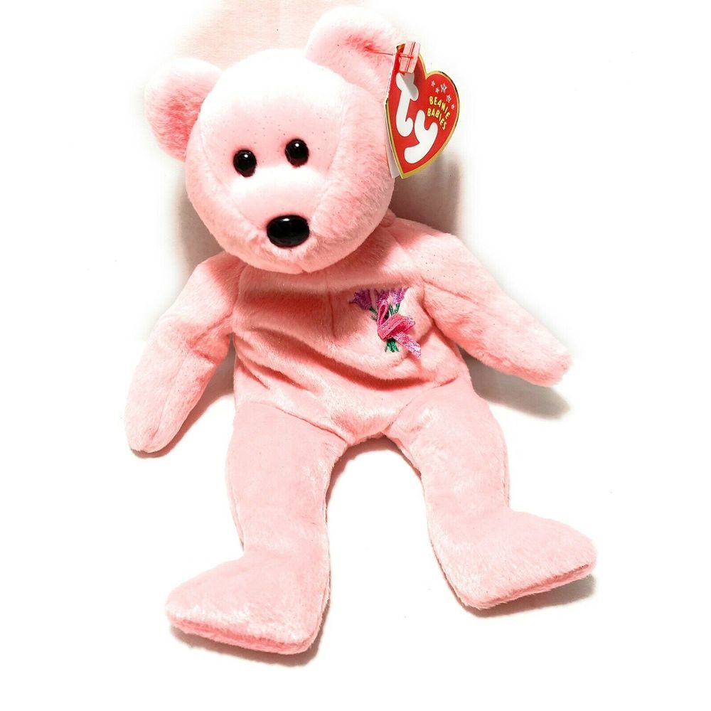 TY Beanie Baby Mum The Bear With Tag Retired